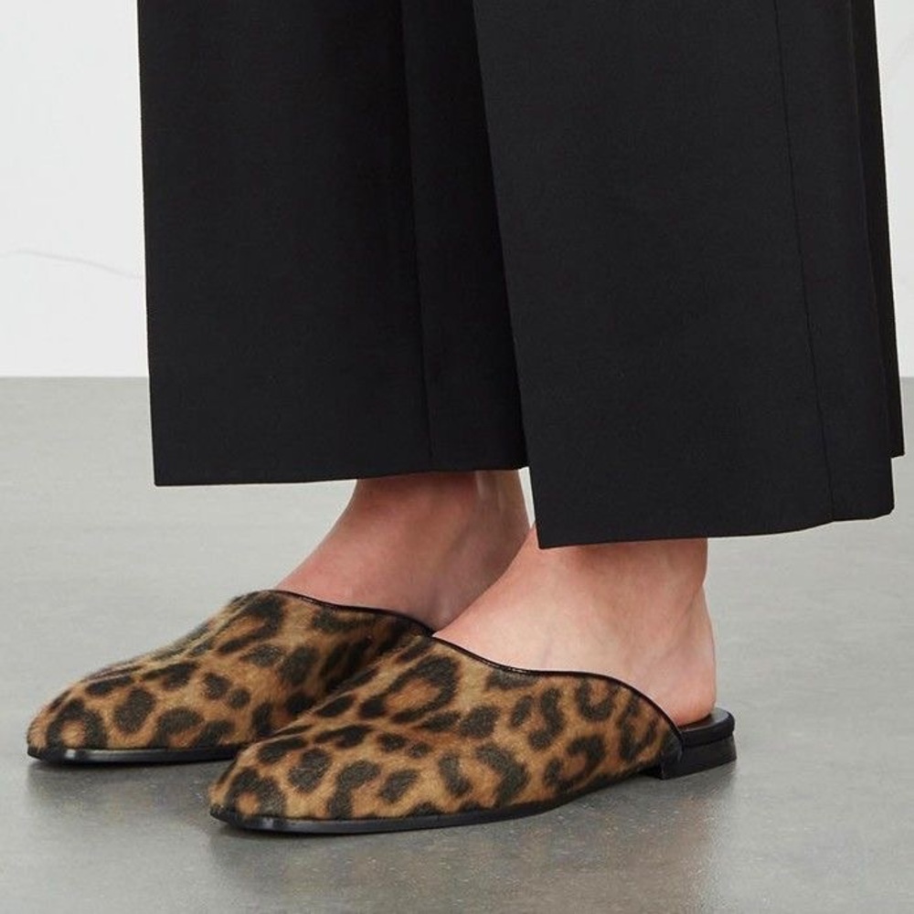 Stella McCartney Leopard Mules